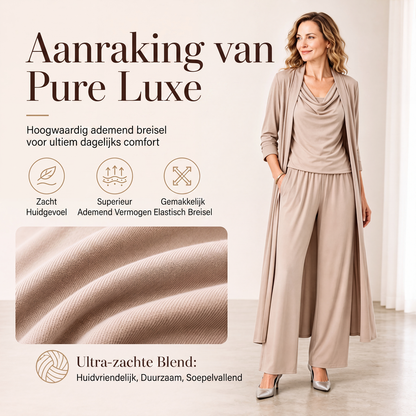 🔥Gratis verzending✈️Casual en elegante 3-delige set voor dames