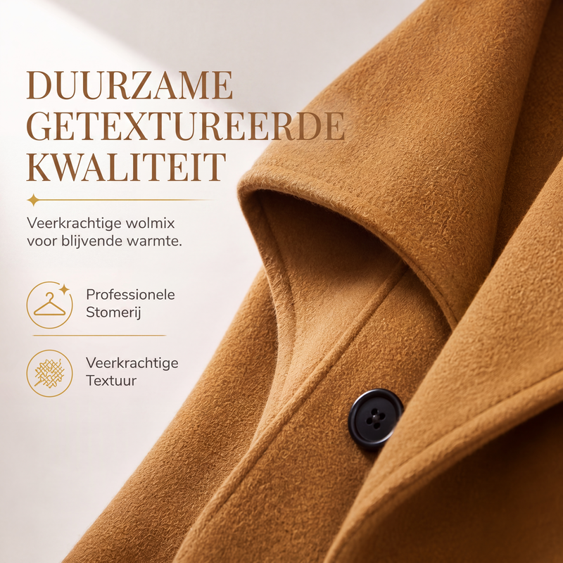 😍Elegante getailleerde damesjas met revers