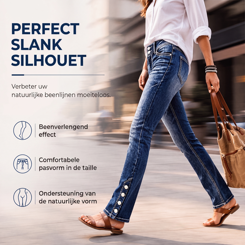 🔥Gratis verzending✈️Dames slim-fit stretch jeans