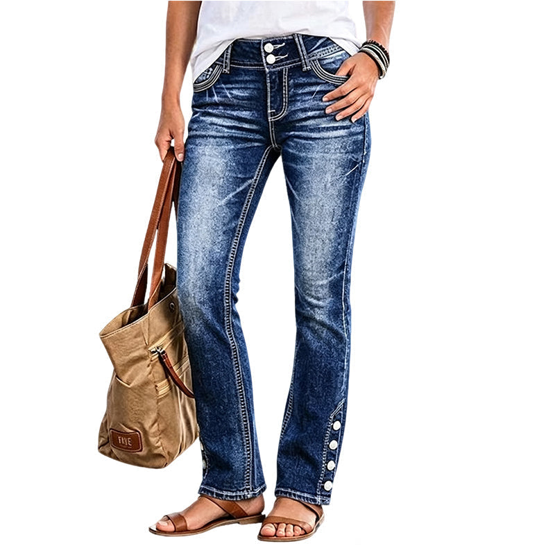🔥Gratis verzending✈️Dames slim-fit stretch jeans