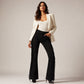 🔥Gratis verzending✈️ Dames High-Waist Flare Jeans met Zijfranjes 👖 Verlengend Silhouet, Comfortabele Pasvorm & Modieuze Look