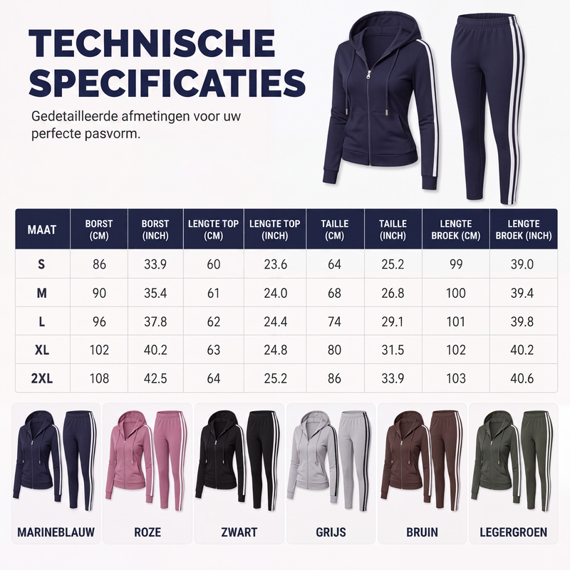 🔥Gratis verzending✈️ Dames Gestreepte Vest & Broek Set 👚👖 Comfortabele Pasvorm, Moderne Look & Veelzijdige Casual Stijl