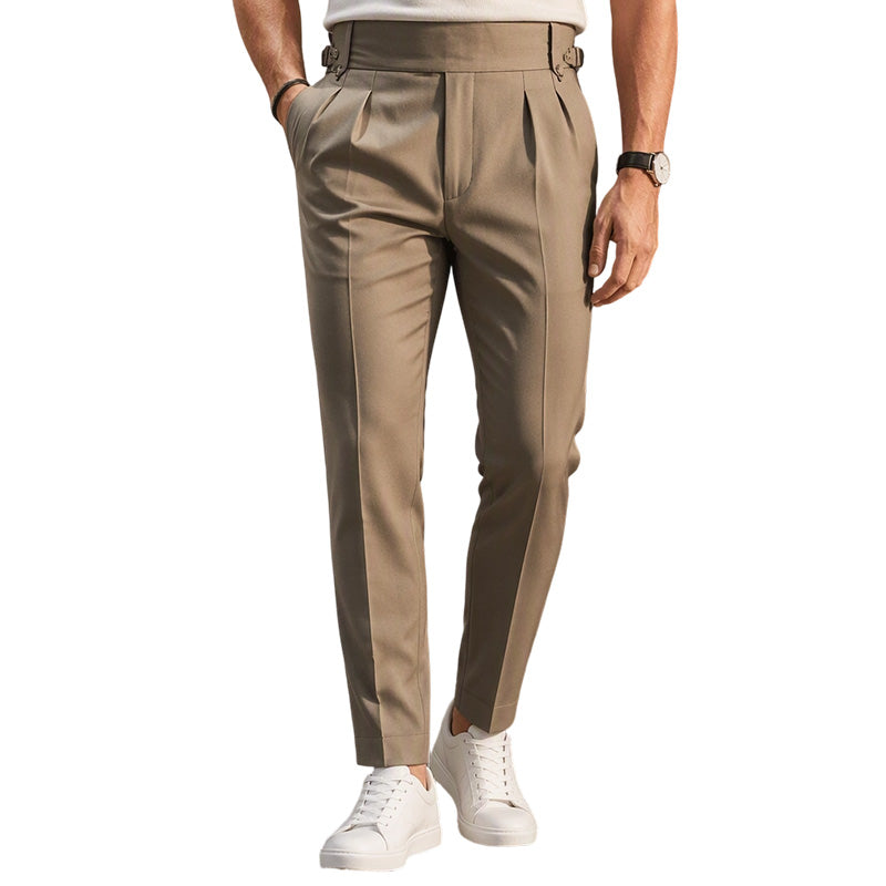 👔 Stijlvolle Keuze ✨ Klassieke Heren Pantalon Slim-Fit 👖 Elegante Uitstraling, Comfortabele Pasvorm & Veelzijdige Stijl