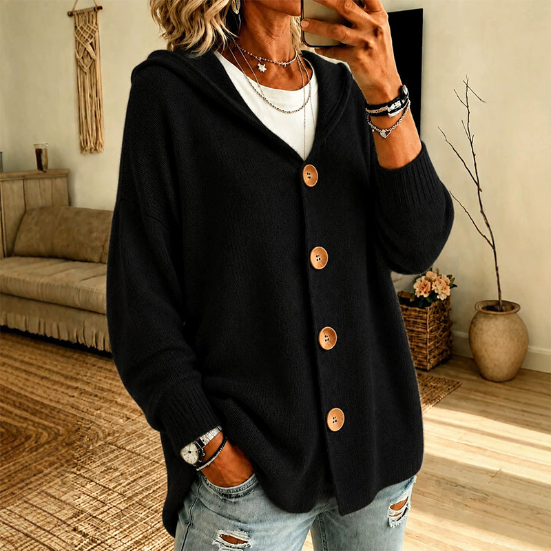 Casuele capu trui vest voor dames