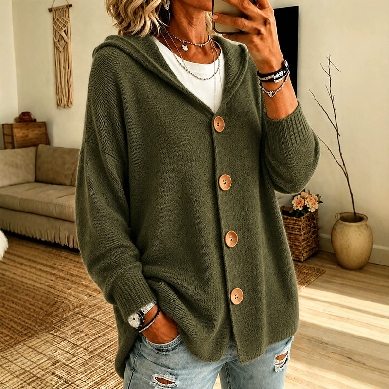 Casuele capu trui vest voor dames