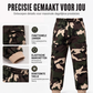 Camouflage jogging cargobroek met trekkoord voor heren