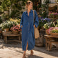 🔥Gratis verzending✈️Casual losvallende denim overhemdjurk voor dames