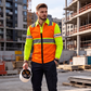 ✨👷Heren hoge zichtbaarheid shirt met lange mouwen🔥 Limited aanbieding