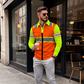 ✨👷Heren hoge zichtbaarheid shirt met lange mouwen🔥 Limited aanbieding