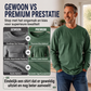 Heren losvallend T-shirt met lange mouwen