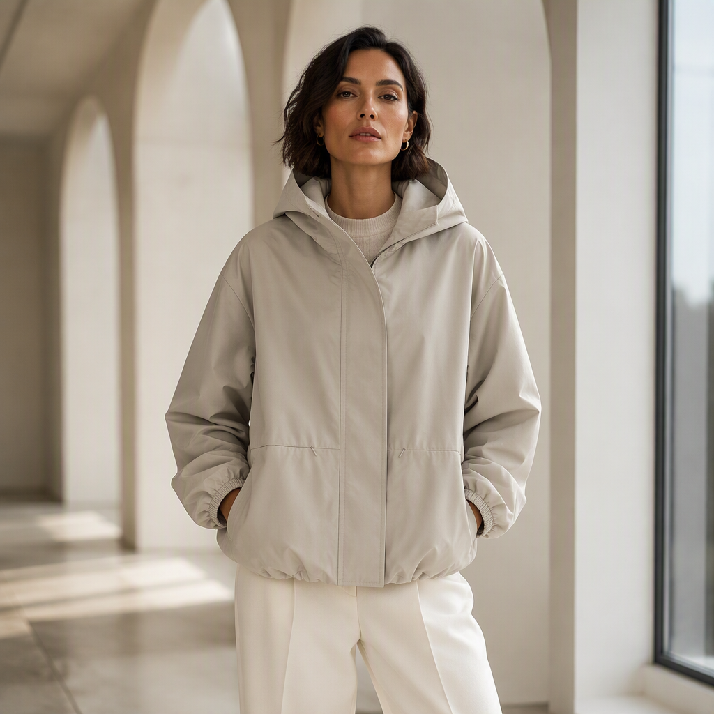 🔥Gratis verzending✈️ Dames Korte Windbreaker Jas 🧥 Lichtgewicht Design, Comfortabele Pasvorm & Moderne Casual Look