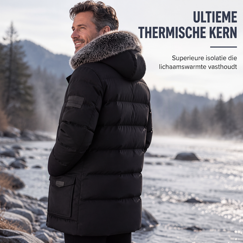🔥Gratis verzending✈️Warme gewatteerde winterjas voor heren