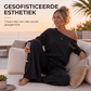 🔥Gratis verzending✈️Off-shoulder top en wijde pijpen broekenset voor dames