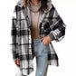 ❄️ Winter uitverkoop 50% korting🎉Women’s Classic Cozy Plaid Hooded Jacket