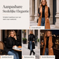 🔥Gratis verzending✈️Dames gilet met knopen en zakken, lang model