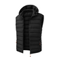 🔥Gratis verzending✈️Heren gewatteerde winterbodywarmer met afneembare capuchon