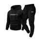 🔥Gratis verzending✈️Heren trainingspak met capuchon: sweatshirt en joggingbroek, set van 2 delen