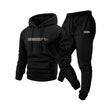 🔥Gratis verzending✈️Heren trainingspak met capuchon: sweatshirt en joggingbroek, set van 2 delen