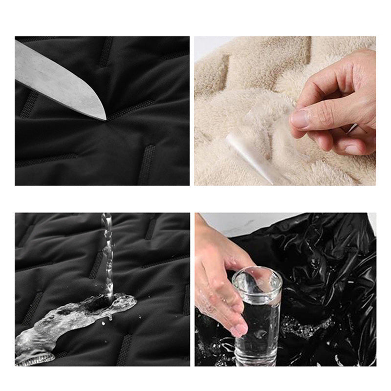 💖❄️Warme, lässige, ärmellose Steppweste für den Winter mit Fleecefutter