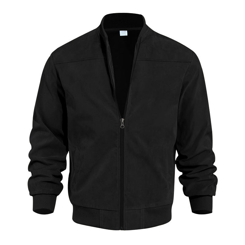 🧥 Heren Klassieke Bomberjack – Casual Jas met Ritssluiting, Moderne Pasvorm & Tijdloze Streetwear Look ✨