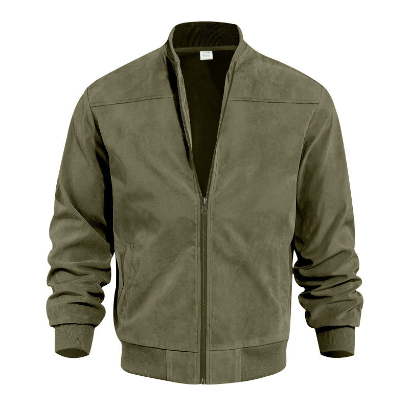 🧥 Heren Klassieke Bomberjack – Casual Jas met Ritssluiting, Moderne Pasvorm & Tijdloze Streetwear Look ✨