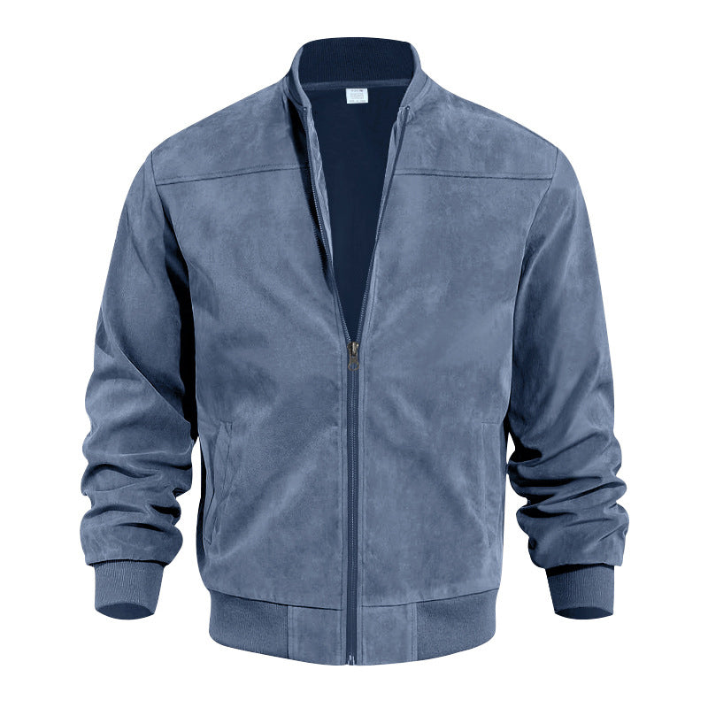 🧥 Heren Klassieke Bomberjack – Casual Jas met Ritssluiting, Moderne Pasvorm & Tijdloze Streetwear Look ✨