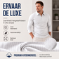 Casueel gestreept herenoverhemd met kwartrits
