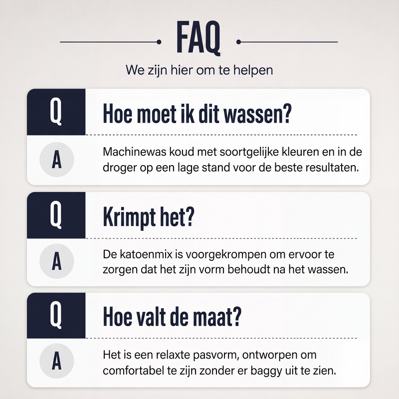 Casueel gestreept herenoverhemd met kwartrits
