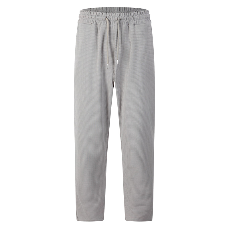 👖Heren joggingbroek met wafelstructuur en trekkoord