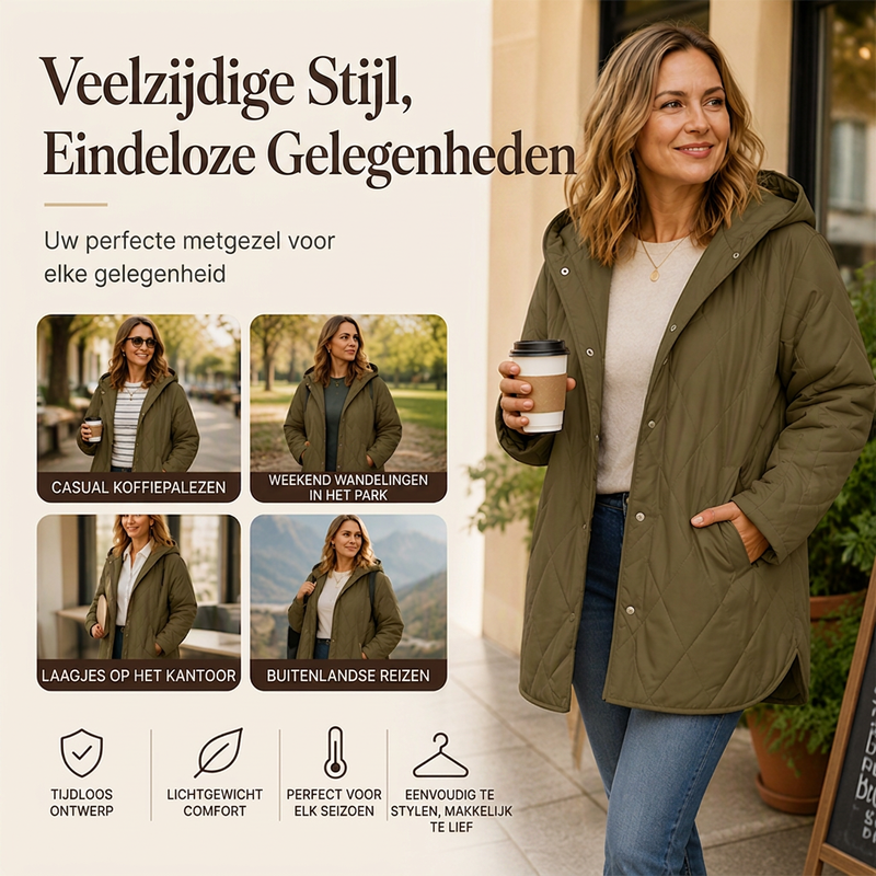 ❄️ Winter Deal ✨ Gezellige Warme Hoodiejas 🧥 Zachte Voering, Comfortabele Pasvorm & Perfecte Koude-Dagen Stijl