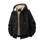 🔥Gratis verzending✈️Heren winter jack met capuchon, ritssluiting en fleece voering