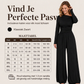🔥Gratis verzending✈️Off-shoulder wijde pijpen jumpsuit voor dames