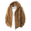 🔥 50% KORTING&Gratis verzending✈️ 🧥 Heren Fleece Jack met Capuchon & Rits – Warm, Zacht en Comfortabel voor Elke Dag ❄️