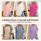 😍Casual Lange Mouwen Ronde Hals Top Dames