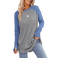 😍Casual Lange Mouwen Ronde Hals Top Dames