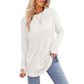 😍Casual Lange Mouwen Ronde Hals Top Dames