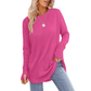 😍Casual Lange Mouwen Ronde Hals Top Dames
