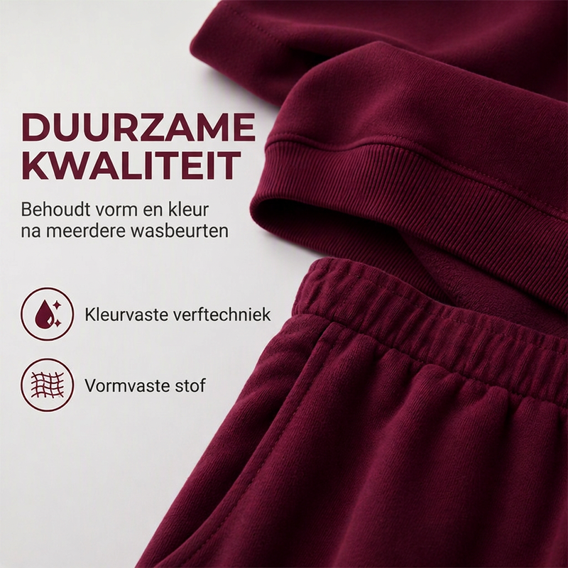 🔥Gratis verzending✈️Dames 2-Delige Trainingspak Set met Sweatshirt & Joggingbroek 👚 Zachte Comfort, Relaxte Pasvorm & Trendy Casual Look