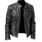 🔥Gratis verzending✈️Heren trendy jack met opstaande kraag en rits