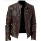 🔥Gratis verzending✈️Heren trendy jack met opstaande kraag en rits