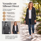 😍Dames jack met capuchon en ritssluiting, halflang