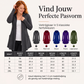 😍Dames jack met capuchon en ritssluiting, halflang