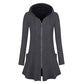 😍Dames jack met capuchon en ritssluiting, halflang