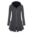 😍Dames jack met capuchon en ritssluiting, halflang