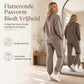 🔥Gratis verzending✈️Casual tweedelige loungebundel voor dames met oversized overhemd met knopen en joggingbroek met zijstrepen