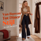 Flare legging met pluche voering voor dames