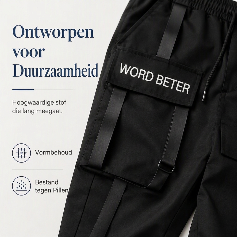 👖Cargobroeken voor heren met losse pasvorm