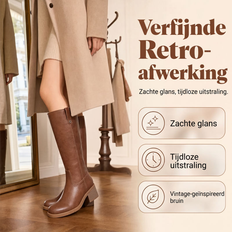 Dames kniehoge laarzen