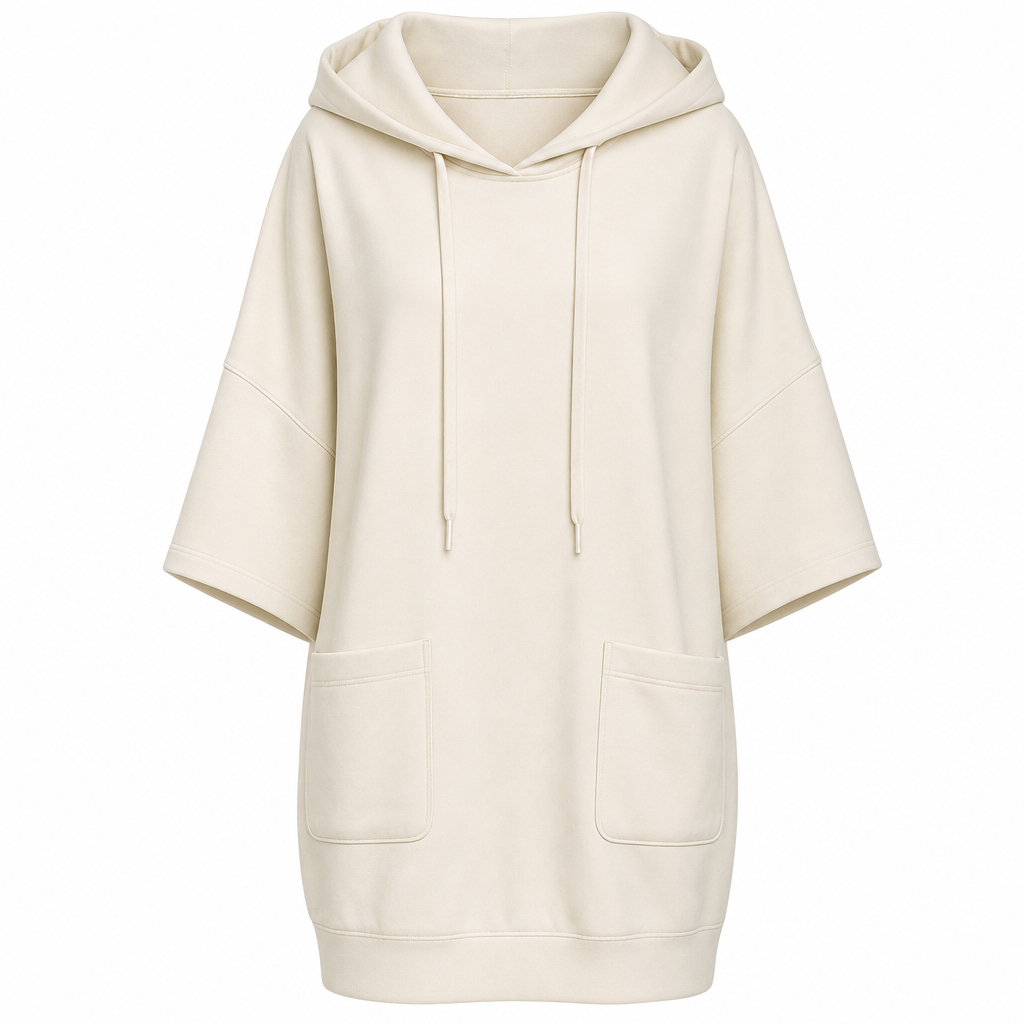😍Casual effen capuchontrui voor dames