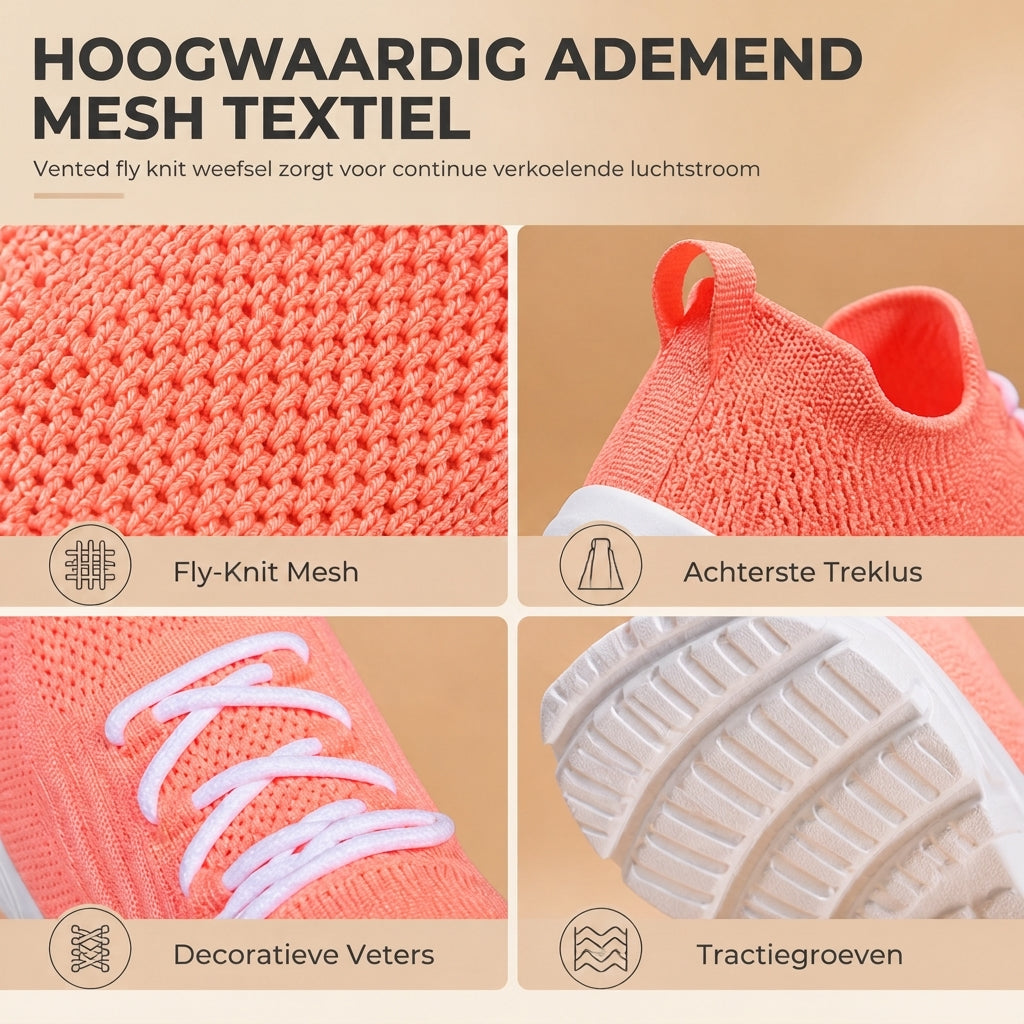 🔥Gratis verzending✈️Casuale ademende instapsneakers voor dames
